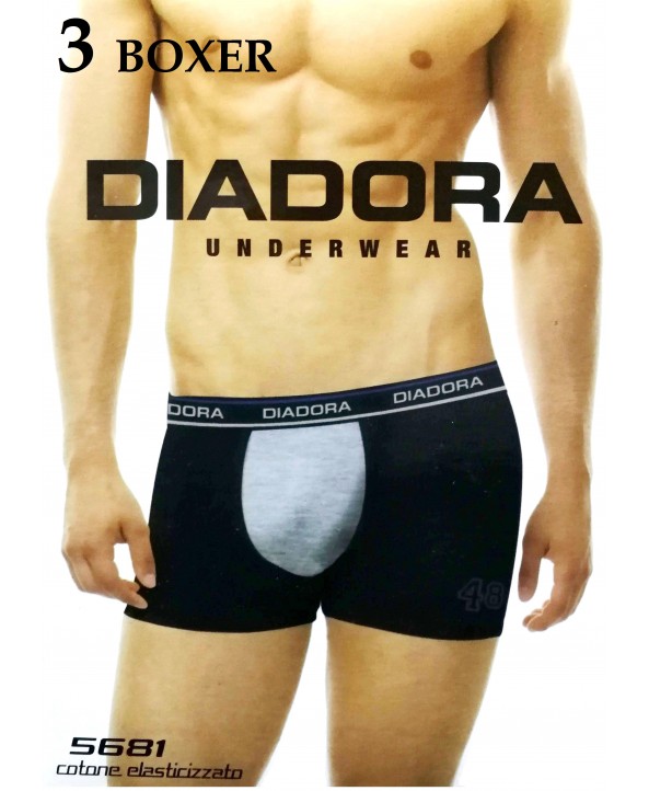 DIADORA мъжки боксер с външен ластик 3 броя