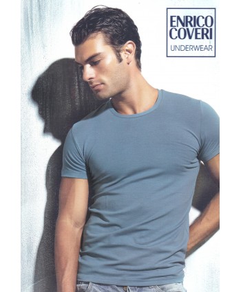 Enrico Coveri мъжка тениска обло деколте размер L