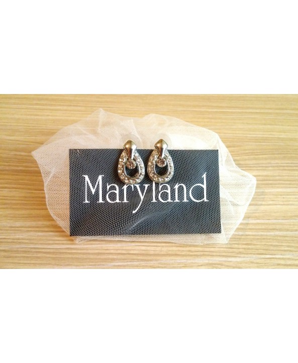 Дамски обеци с камъни