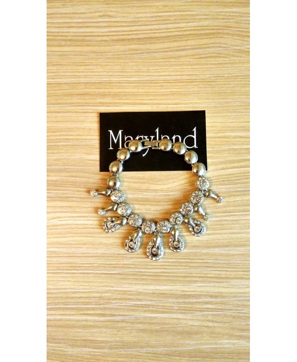 Дамска гривна с камъни