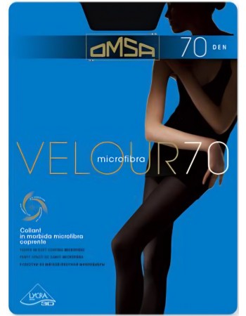 70 Den Omsa чорапогащник Velour размер M