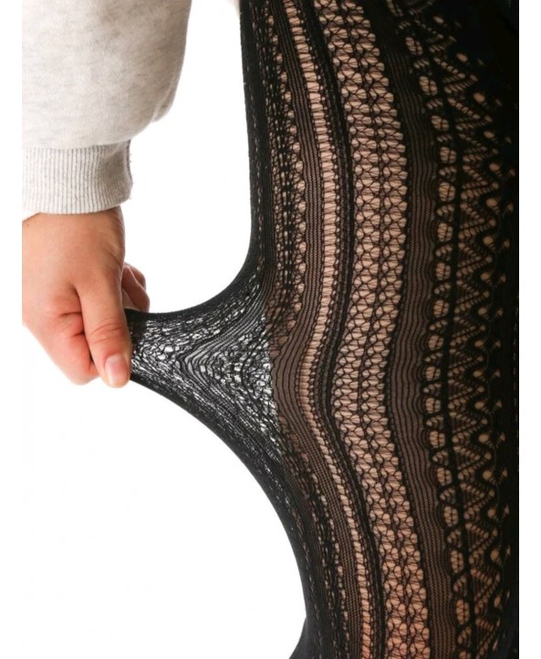 Дамски фигурален чорапогащник 318