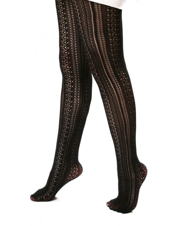 Дамски фигурален чорапогащник 318