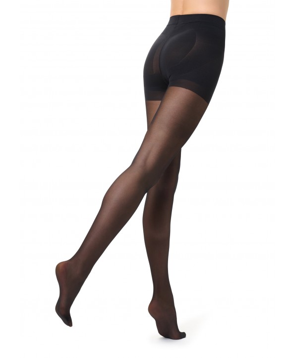 40 Den Стягащ чорапогащник с колан Golden Lady Push-up черно 40 Den Стягащ чорапогащник с колан Golden Lady Push-up черно